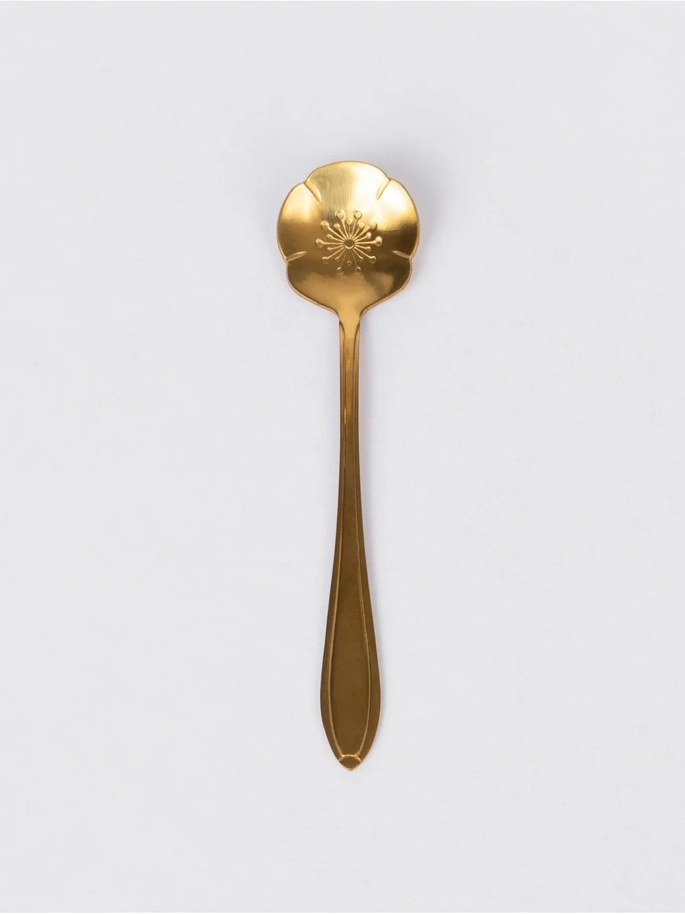 Stainless Steel Flower Shaped Spoon